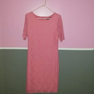 Preston and york floral pink dress. Size M